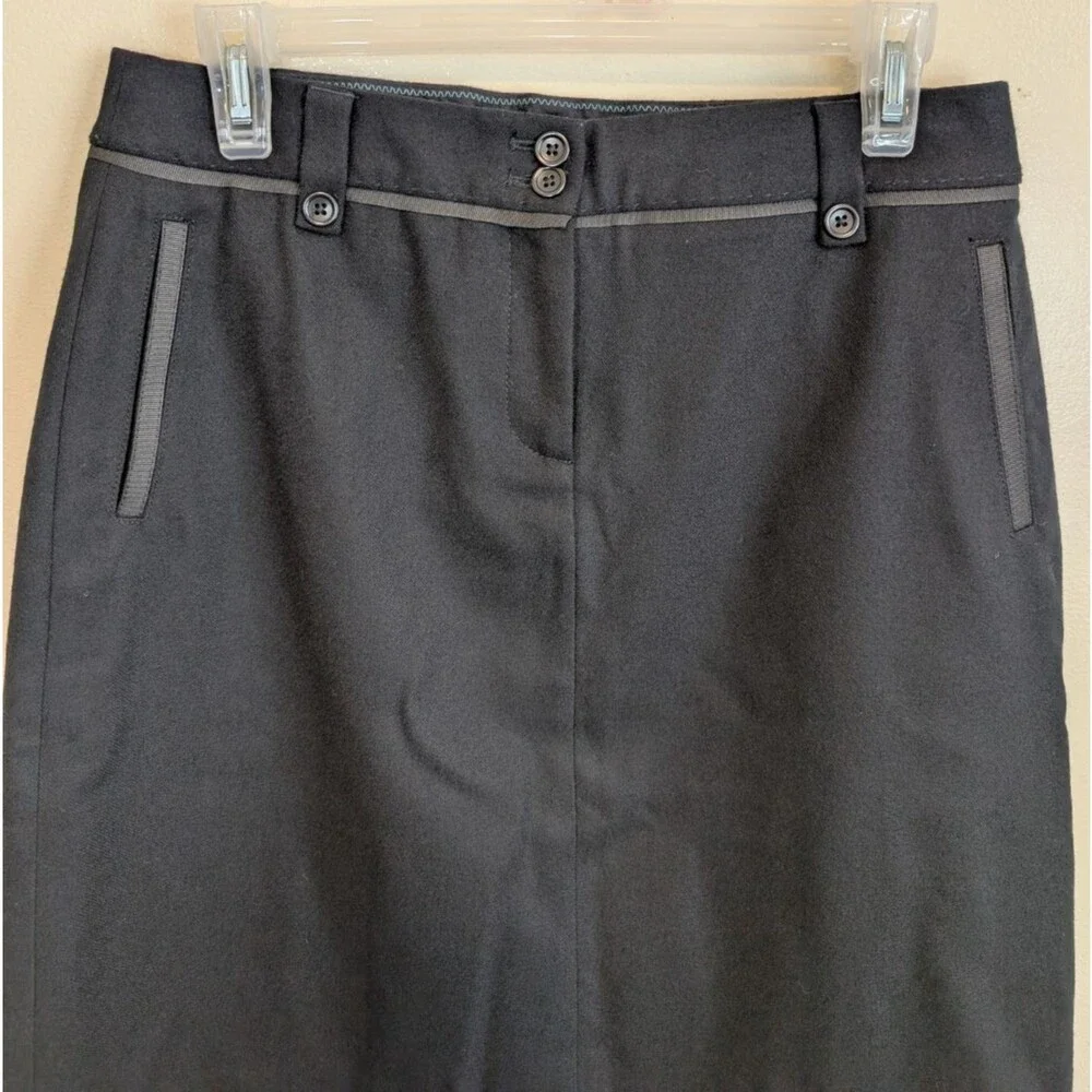 Boden Womens Mini Skirt Wool Pockets Lined Vented Zip Capsule Wardrobe 12